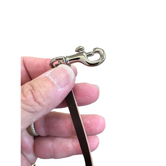 Dooney & Bourke Womens Orange brown satchel handbag small SKU8150 - Picture 13 of 16